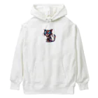 kyomukyomukarenのカラフル猫 Heavyweight Hoodie