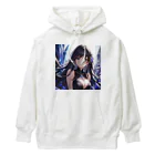 astatosのクリスタルと女性 Heavyweight Hoodie