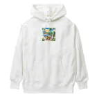 kaiminsapoの沖縄　ビーチパーティ Heavyweight Hoodie