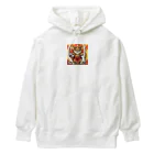 kaiminsapoのキング琉球　ビックリマン風 Heavyweight Hoodie