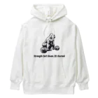 Clozettaの筋トレするゴリラ Heavyweight Hoodie