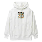 MEGROOVEのほのぼの仲間 Heavyweight Hoodie