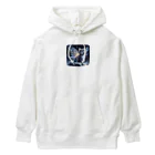 katohkouchiの星空の舞、夜を守る猫 Heavyweight Hoodie