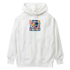 kaiminsapoの沖縄　琉球ティーダロゴ Heavyweight Hoodie