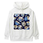 (っ◔◡◔)っ ♥ Le Petit Trésor ♥の花の詩カップ(The Flower Poetry Cup) Heavyweight Hoodie