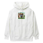 barisukaのフットボーラーブルドッグ Heavyweight Hoodie