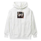 スウィート・アニマル・アートの寝てる猫 Heavyweight Hoodie