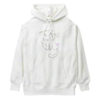 karurasworksのだるだるにゃんこ Heavyweight Hoodie