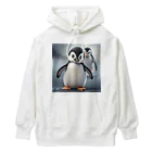 muusyanのペンギンくん Heavyweight Hoodie