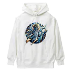 かーふくんのあがきショップの雷鳴のソラリオン Heavyweight Hoodie