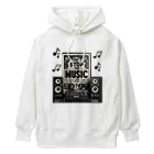 ロック堂のドントストップミュージック Heavyweight Hoodie