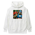 まいけんの怪しいアメコミヒーロー maiken Heavyweight Hoodie