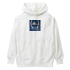 某アニメ風グッズの【満月】光るスノームーン Heavyweight Hoodie