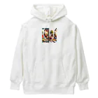 katohkouchiのCreate_an_illustration_of_a_mischievous_cat_gettin_mischievous_cat Heavyweight Hoodie