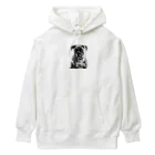 barbyGGGの超キュートなボクサー犬 Heavyweight Hoodie