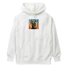 AQUAMETAVERSEのサングラスをかけた、かわいい Marsa 106 Heavyweight Hoodie