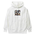 taka_nirvanaの仲良しマルチーズ Heavyweight Hoodie