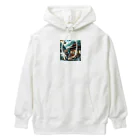 アニマル達の温泉旅館を営むカピパラ Heavyweight Hoodie