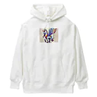 madatubomiの青色ペガサス Heavyweight Hoodie