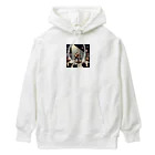 きなこのショップのネコのリサイタル Heavyweight Hoodie