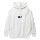 AY-28の日付グッズ　１１/4 バージョン Heavyweight Hoodie