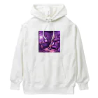 cryuのドット絵ピクセル少女 Heavyweight Hoodie