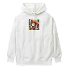 paparamanのキノコ少女 Heavyweight Hoodie