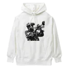 MistyStarkの黒人のトランぺッター Heavyweight Hoodie