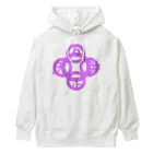 『NG （Niche・Gate）』ニッチゲート-- IN SUZURIの吾唯足知（吾唯足りるを知る。）紫・マークのみ Heavyweight Hoodie