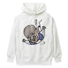 B-catのだじゃれ偉人シリーズ「ガンジー」 Heavyweight Hoodie