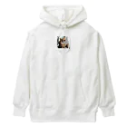 能天気ライフのお日さまにゃんこ Heavyweight Hoodie