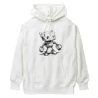 Sachi0625のレトロ戦闘ロボットＣ Heavyweight Hoodie