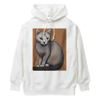 F2 Cat Design Shopのhairless cat 001 Heavyweight Hoodie