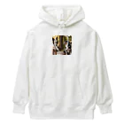 IMAOKA-RYOの２匹のかわいいワンちゃん Heavyweight Hoodie