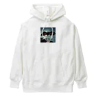 namuhatimanの空を飛ぶコウモリ Heavyweight Hoodie