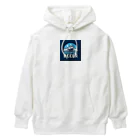 オキナワンストアの蒼のビールくん Heavyweight Hoodie