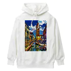 GALLERY misutawoのイタリア ヴェネツィアのサン・バルナバ橋 Heavyweight Hoodie