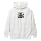 かんぱい工房の走り出す高校生 Heavyweight Hoodie