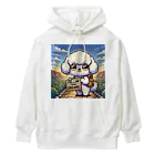 keikei5の華やかで愛らしいトイプードル Heavyweight Hoodie