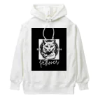 SERIY_SHOPの勇敢な猫戦士 Heavyweight Hoodie