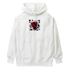 kyuamomoichiのバラ Heavyweight Hoodie