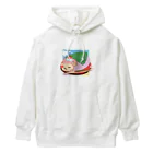 さちあきのおみせの季節のさくら餅ハリネズミ Heavyweight Hoodie