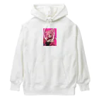 AQUAMETAVERSEのピンクのチャーム Marsa 106 Heavyweight Hoodie