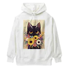 AQUAMETAVERSEの花束を猫に　Hime  253 Heavyweight Hoodie