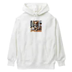 8-Bit Oasisのcoffee dog Heavyweight Hoodie