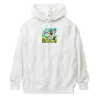 Yuya-Naganoの元気なウサギ Heavyweight Hoodie