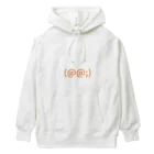 cocomomo777のかおもじ　焦り Heavyweight Hoodie