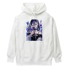 AQUAMETAVERSEの花菖蒲の優美な香り　BLUE PLUM  691 Heavyweight Hoodie