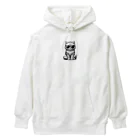 堂本晶宏のサングラス猫 Heavyweight Hoodie