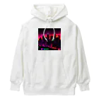 パワドラのネオンカラーで輝く都市2 Heavyweight Hoodie